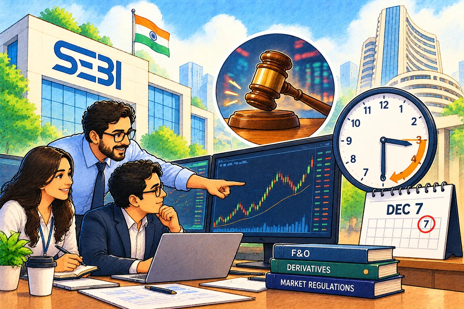 Sebi Restores VWAP for F&O Expiry Settlement From Dec 7, Moves Closing Auction to 3:30 PM